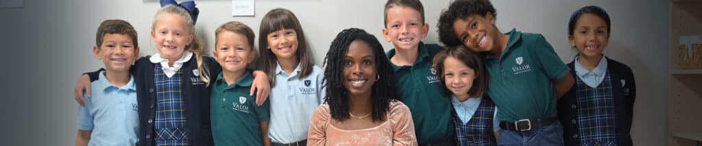 teacher and students